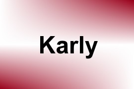 Karly name image